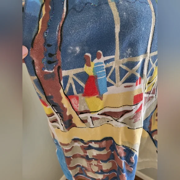 Vintage Michael Leu Top - Picture 3 of 8